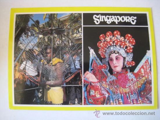 Postales: SINGAPUR. A&Ntilde;OS 80.. ENVIO GRATIS&iexcl;&iexcl;&iexcl; - Foto 1
