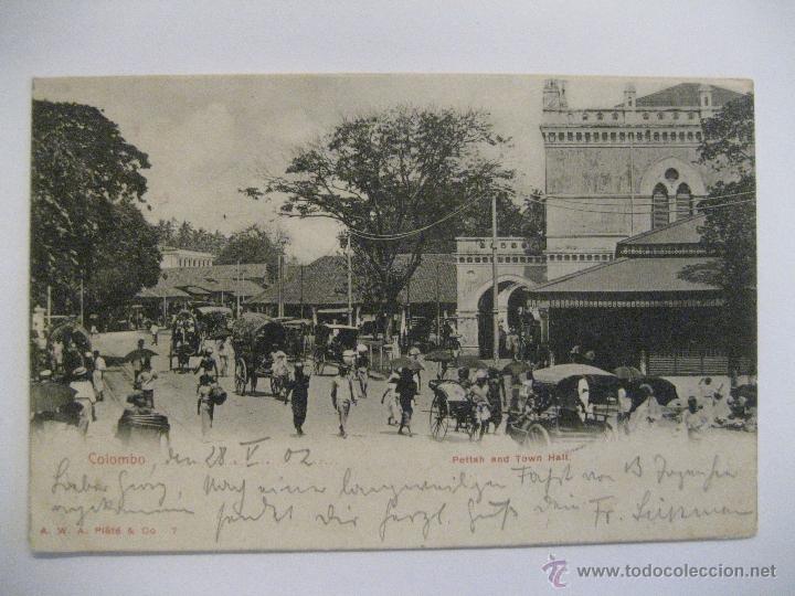 Postales: POSTAL COLOMBO (CEYLAN) - Foto 1