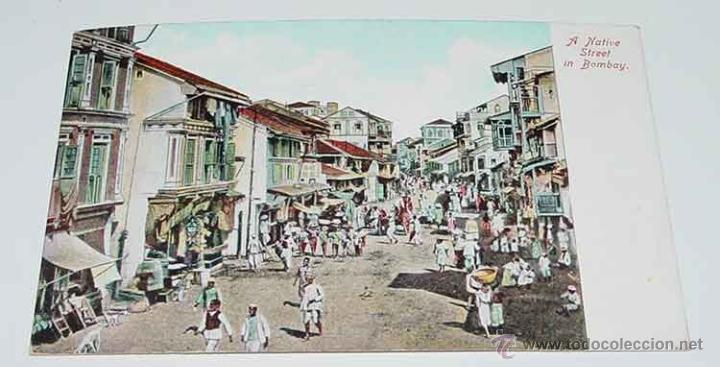 Postales: ANTIGUA POSTAL DE LA INDIA - CIRCULADA. - Foto 1