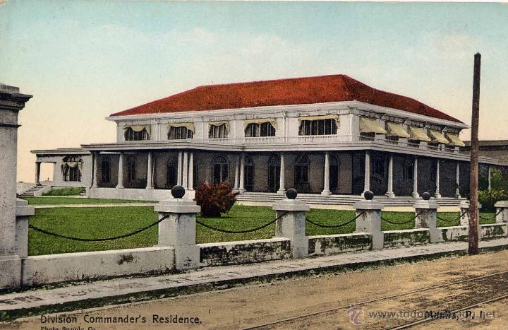 Postales: MANILA (FILIPINAS).- DIVISION COMMANDER&acute;S RESIDENCE - Foto 1