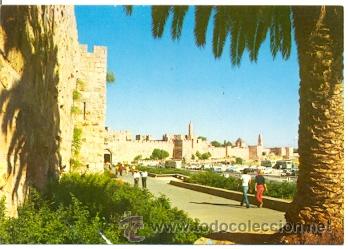 Postales: 7-isra11. postal Jerusalem. Puerta de Jaffa - Foto 1