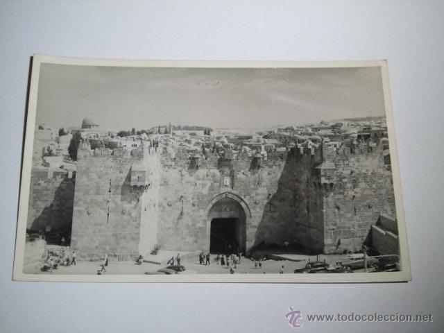 Postales: DAMASCUS GATE -PHOTO LEON JERUSALEM - Foto 1