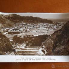 Postales: THE TAWELA - TANKS - ADEN CAMP WITH A VIEW OF THE TOWN IN BACKGROUND - FOTO A. ABASSI - YEMEN. Lote 50506962