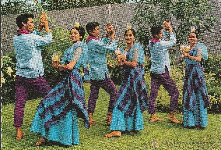 Postales: N&ordm; 24367 POSTAL FILIPINAS BAILE TIPICO - Foto 1