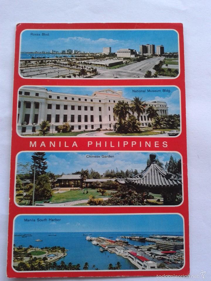 Postales: POSTAL -- MANILA - FILIPINAS -- CIRCULADA - - Foto 1