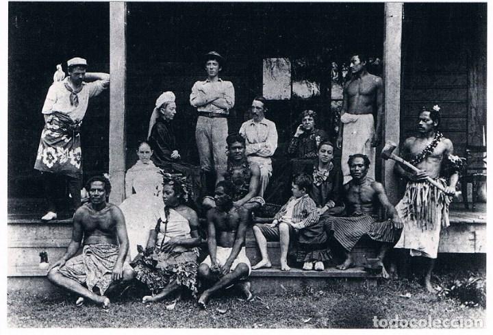 Postales: POSTAL ROBERT L. STEVENSON EN VAILIMA. RISCHGITZ / GETTY IMAGES - Foto 1
