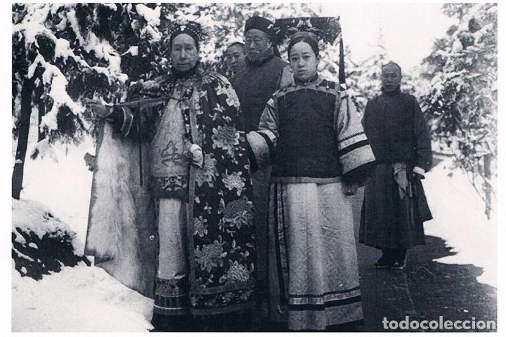 Postales: POSTAL LA EMPERATRIZ VIUDA EN LA NIEVE - Foto 1