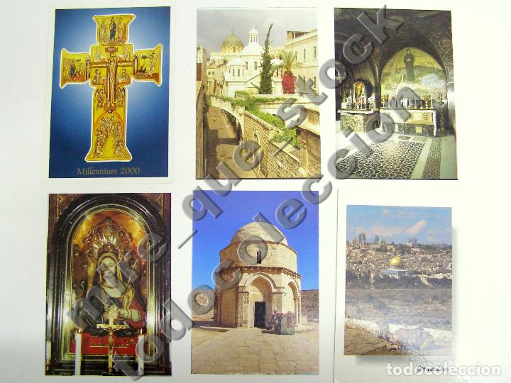 Postales: LOTE DE 10 POSTALES JERUSAL&Eacute;N - SIN CIRCULAR - Foto 2