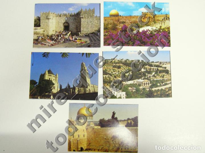 Postales: LOTE DE 10 POSTALES JERUSAL&Eacute;N - SIN CIRCULAR - Foto 6
