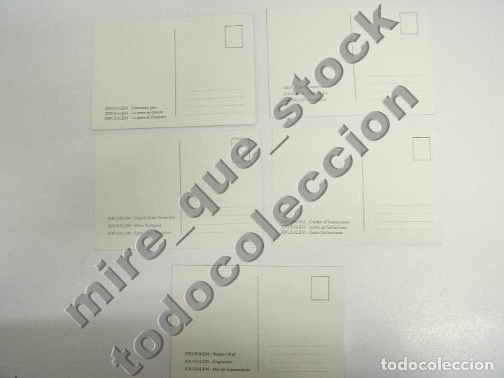 Postales: LOTE DE 10 POSTALES JERUSAL&Eacute;N - SIN CIRCULAR - Foto 7