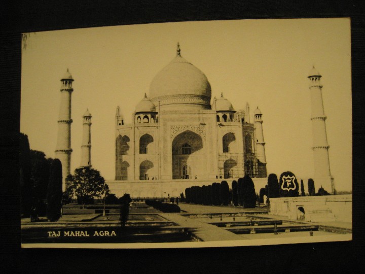 Postales: POSTAL - TAJ MAHAL AGRA. - Foto 2