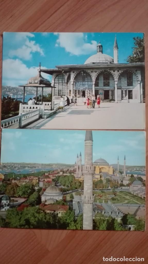 Postales: LOTE 2 POSTALES DE ESTAMBUL - Foto 1