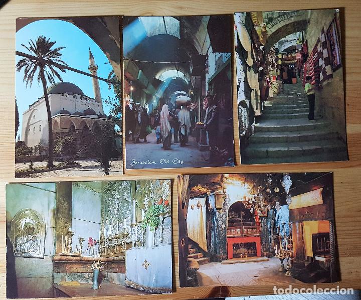 Postales: Lote 16 Postales de Jerusalen - Foto 2