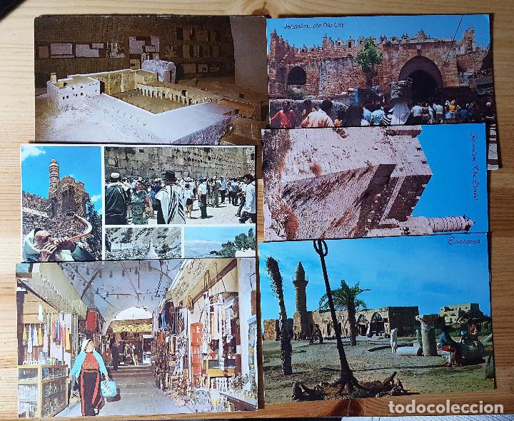 Postales: Lote 16 Postales de Jerusalen - Foto 3