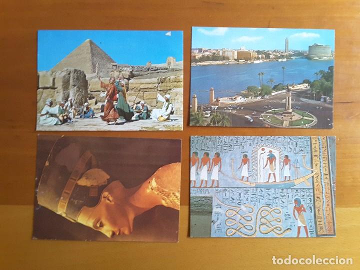 Postales: LOTE POSTALES EGIPTO - Foto 1