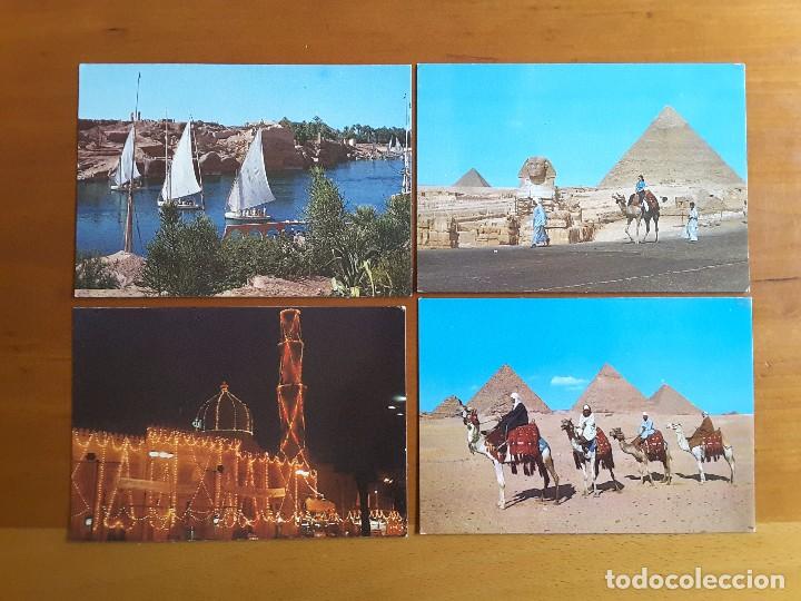 Postales: LOTE POSTALES EGIPTO - Foto 1