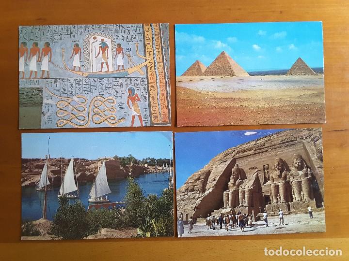 Postales: LOTE POSTALES EGIPTO - Foto 1