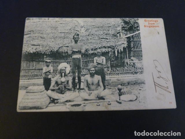 Postales: SINGAPORE TIPOS POSTAL - Foto 1