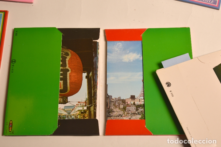 Postales: 7 carpetas POSTALES japonesas - Foto 4