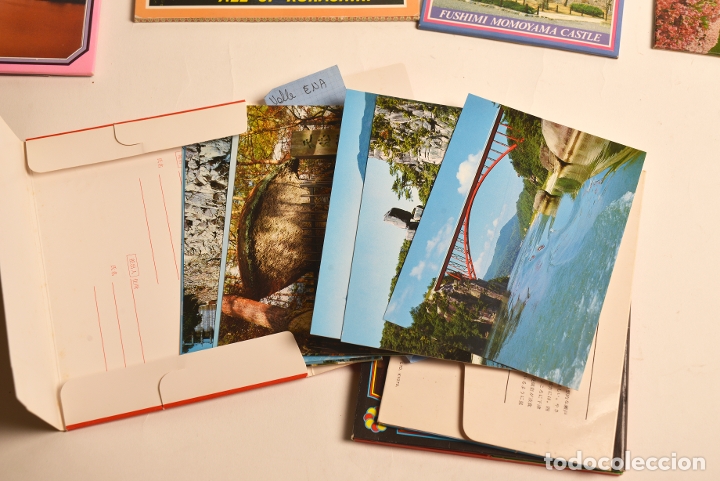 Postales: 7 carpetas POSTALES japonesas - Foto 5