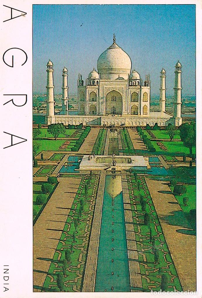 Postales: INDIA, AGRA, EL TAJ MAHAL - Foto 1