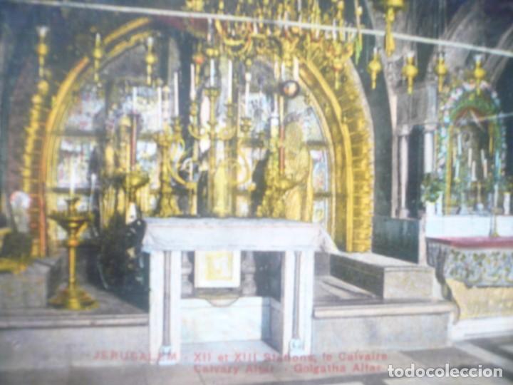 Postales: Jerusalem -Calvary Altar -edit .EBC - Foto 2