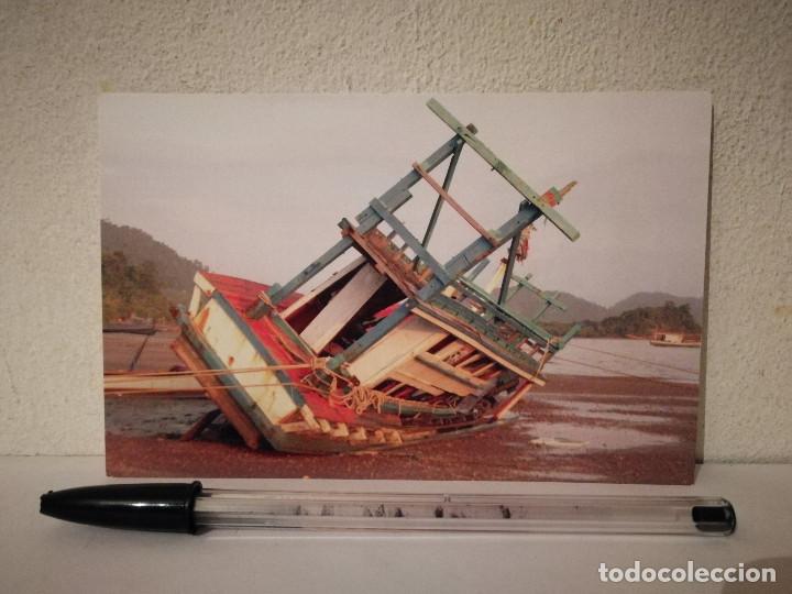 Postales: POSTAL ORIGINAL - BARCO - TAILANDIA - Foto 1