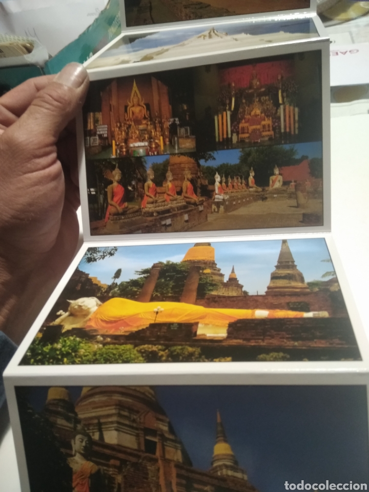 Postales: Acorde&oacute;n de 12 postales Tailandia - Foto 5