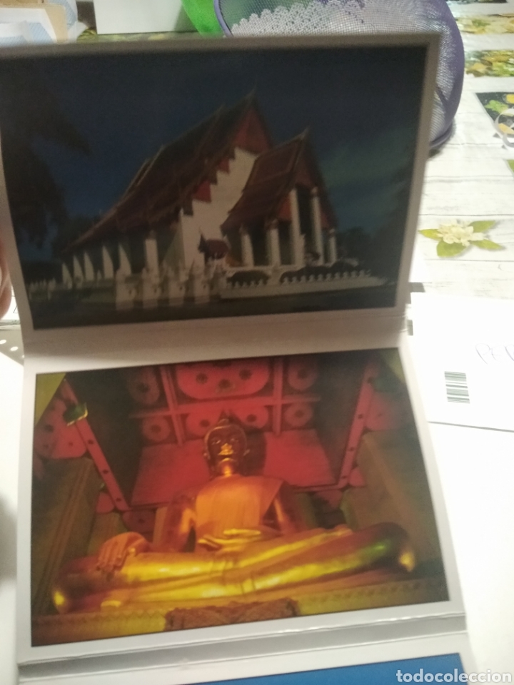Postales: Acorde&oacute;n de 12 postales Tailandia - Foto 1