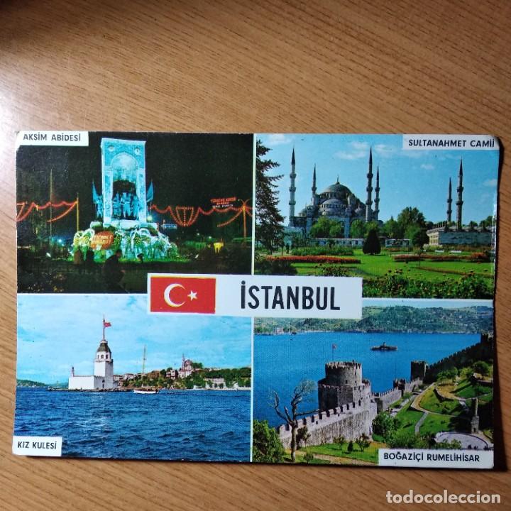 Postales: Turqu&iacute;a: istambul.circulada.1978 - Foto 1