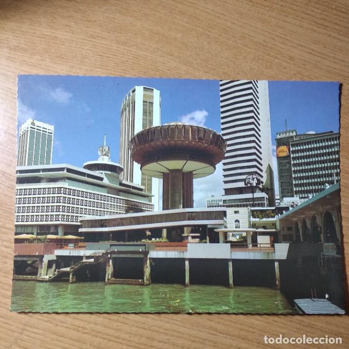 Postales: Singapore: waterfront.circulada.1981. - Foto 1