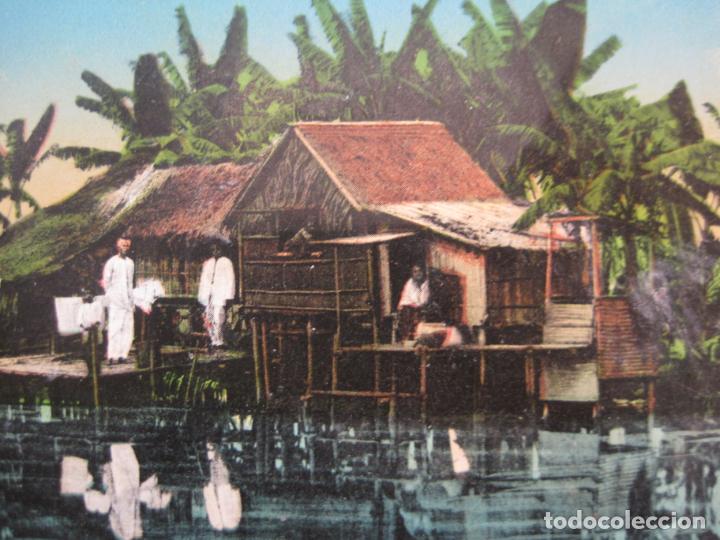 Postales: PHILIPPINES-REFLECTION-POSTAL ANTIGUA-(79.304) - Foto 2