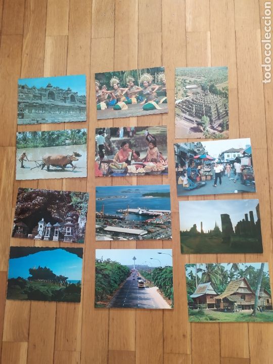Postales: Lote 23 postales Indonesia - Foto 1