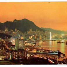 Postales: HONG KONG. DUSK SCENE OF VICTORIA. NATIONAL N811. NUEVA, SIN ESCRIBIR.. Lote 323234698