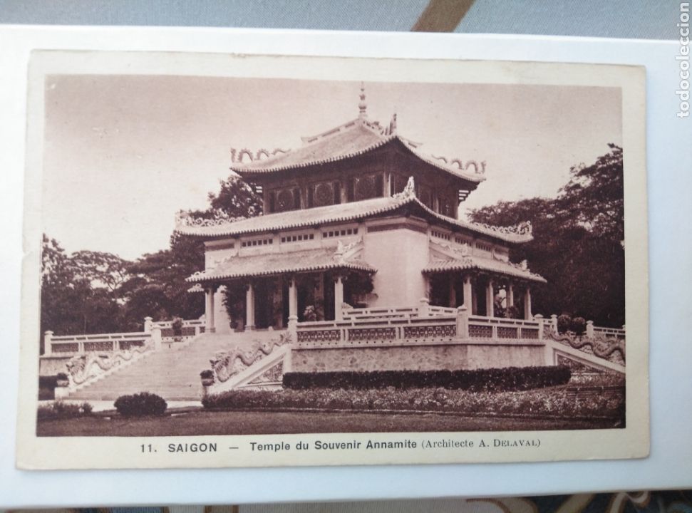 Postales: Saigon, Vietnam. Temple... - Foto 1