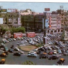 Cartes Postales: INDIA. BOMBAY. FLORA FOUNTAIN & HUTATMA STATUE. ED. SIC Nº 3. NUEVA. COCHES, TAXIS, BUSES.... Lote 326753948