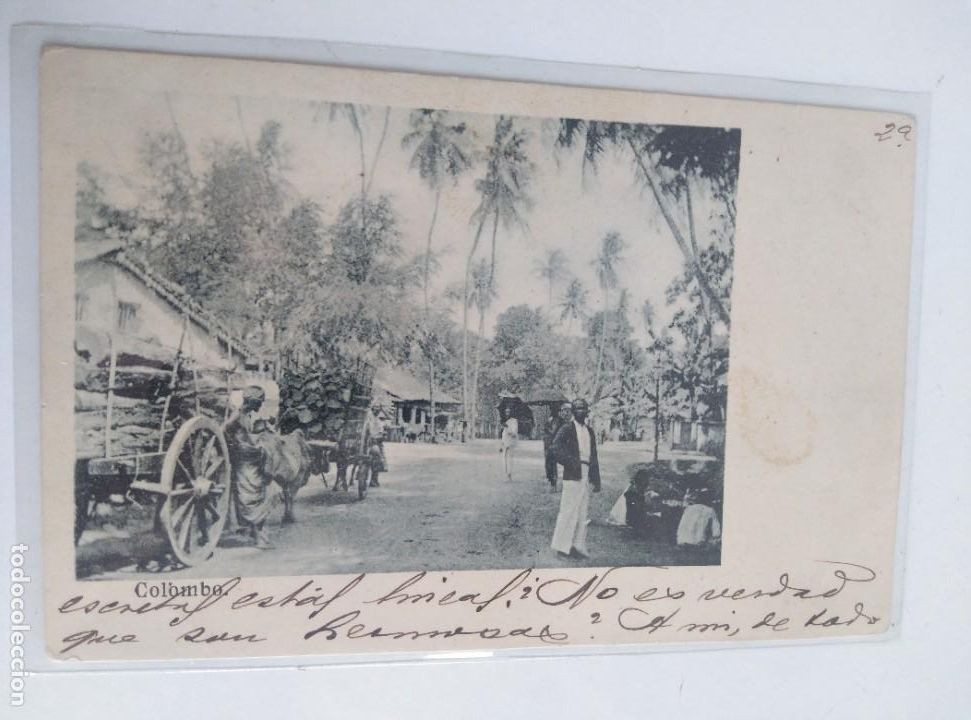Postales: Colombo, sobre 1904. CEILAN - CEYLAN. Sri Lanka. - Foto 1