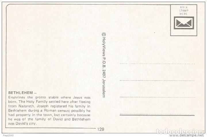 Postales: :::: PV679 - POSTAL - BETHLEHEM - Foto 2