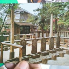 Postales: POSTAL JAPON THE TOMBS OF THE 47ROYL RETAINERS SENGAKUJI S/C. Lote 339346793