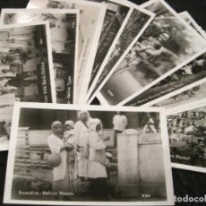 Postales: SUMATRA-COLECCION DE 15 POSTALES FOTOGRAFICAS ANTIGUAS COSTUMBRISTAS-VER FOTOS-(94.265)