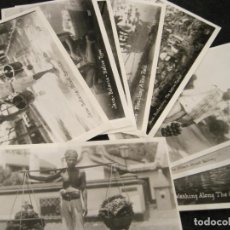 Postales: JAVA-COLECCION DE 9 POSTALES FOTOGRAFICAS ANTIGUAS COSTUMBRISTAS-VER FOTOS-(94.268)