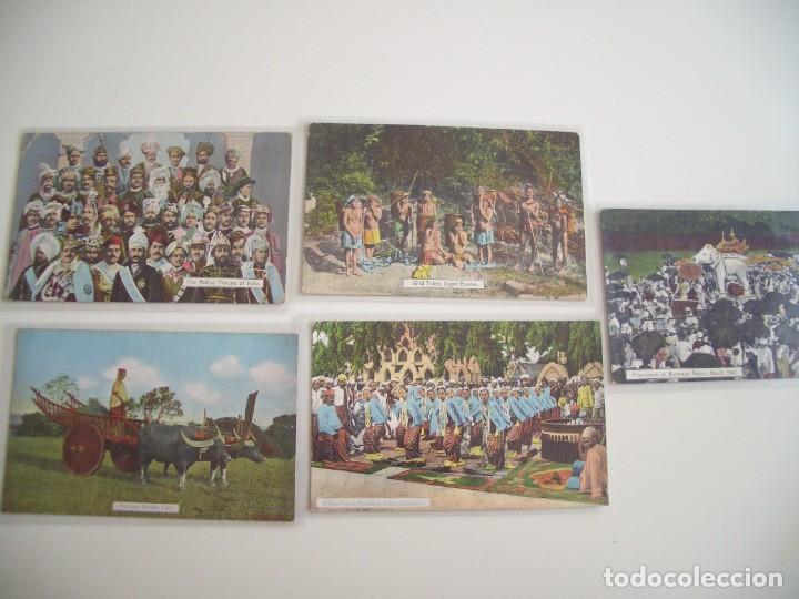 Postales: 5 postales de D. A. Ahuja, Rangoon - Foto 1