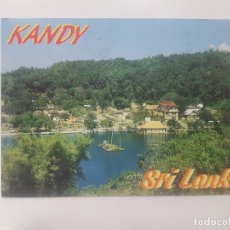 Postales: POSTAL SRI LANKA / PANORAMIC VIEW OF HISTORIC TEMPLE OF THE TOOTH KANDY / CIRCULADA INDIA A MADRID