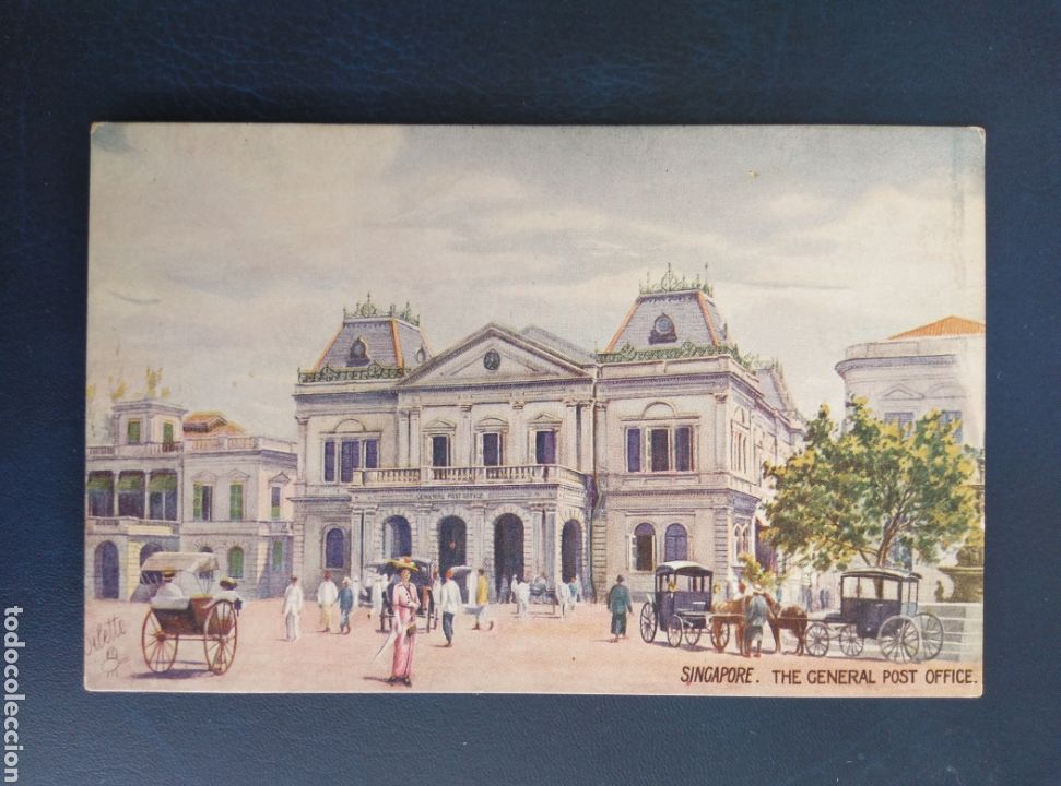 Postales: SINGAPUR, THE GENERAL POST OFFICE. TUCKS POST CARD - Foto 1