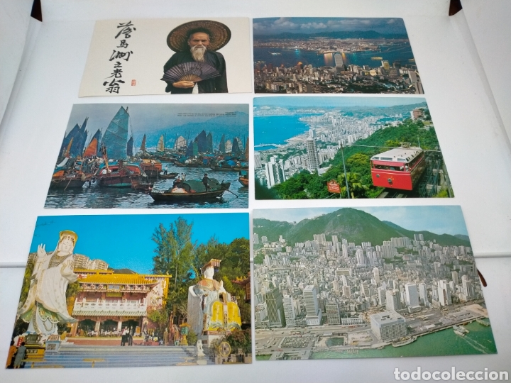 Postales: Lote 15 tarjetas postales chinas - Foto 2