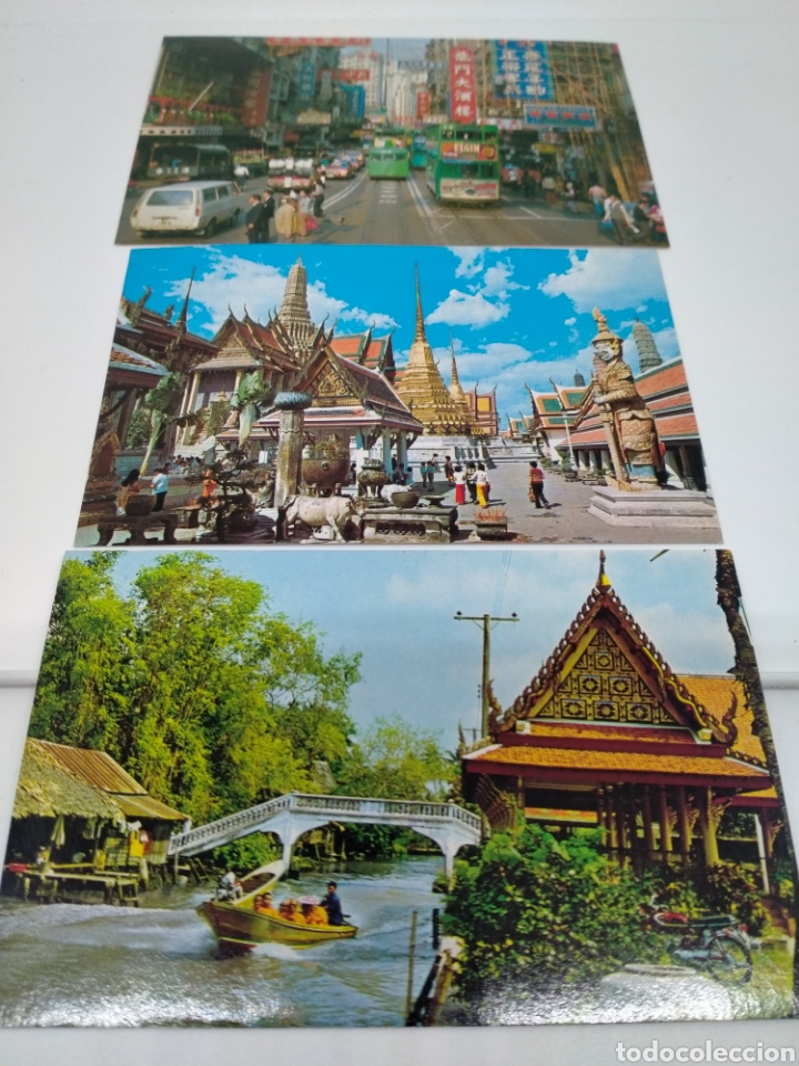 Postales: Lote 15 tarjetas postales chinas - Foto 3