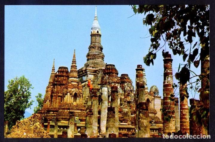 Cartoline: Tailandia. *Famous Chedee in Wat Temple...* Nueva.