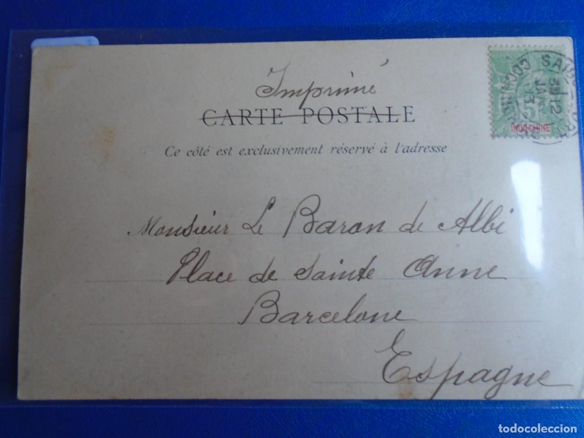 Postales: (PS-71520)POSTAL DE SAIGON-HOTEL DES POSTES - Foto 3