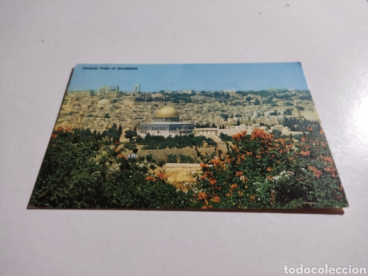 Postales: Postal Jerusalem sellos Israel - Foto 1