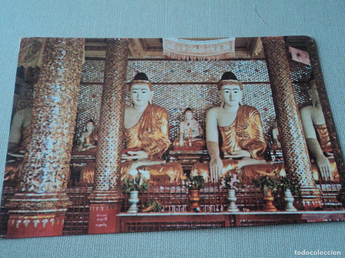 Postales: rangoon, buddhas, ed. soma nimit, 14 X 9 CM - Foto 1